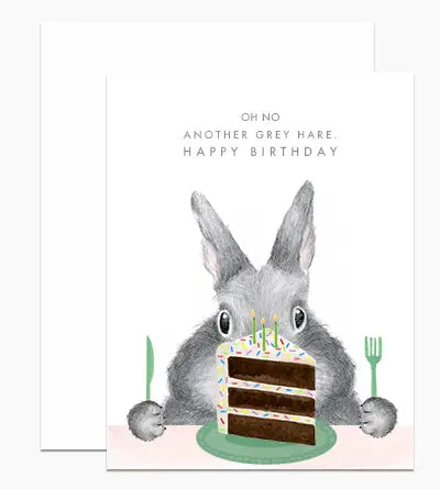 Another Grey Hare Card