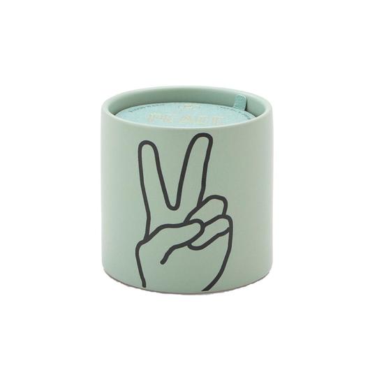 Impressions Candle Peace Decal Lavender & Thyme