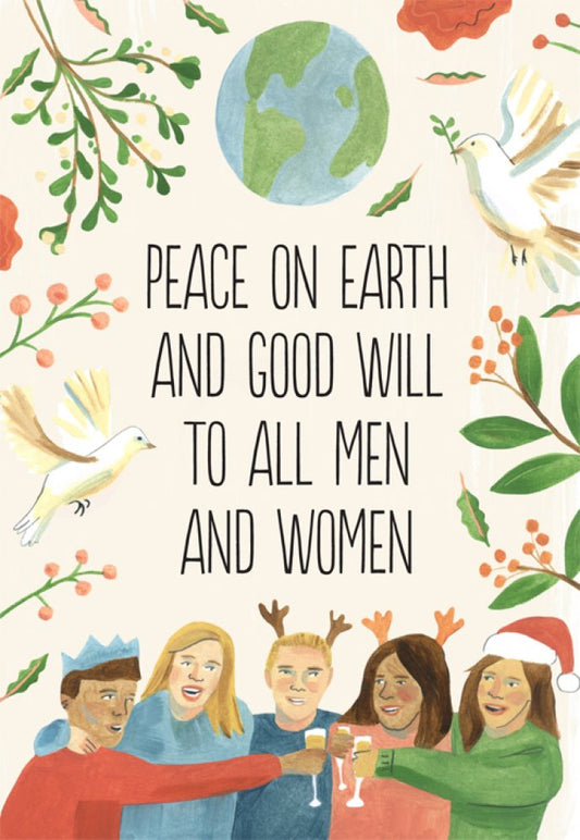 Peace On Earth Amazing Grace Card