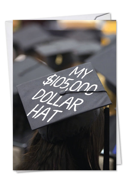 Pricey Graduation Cap Card