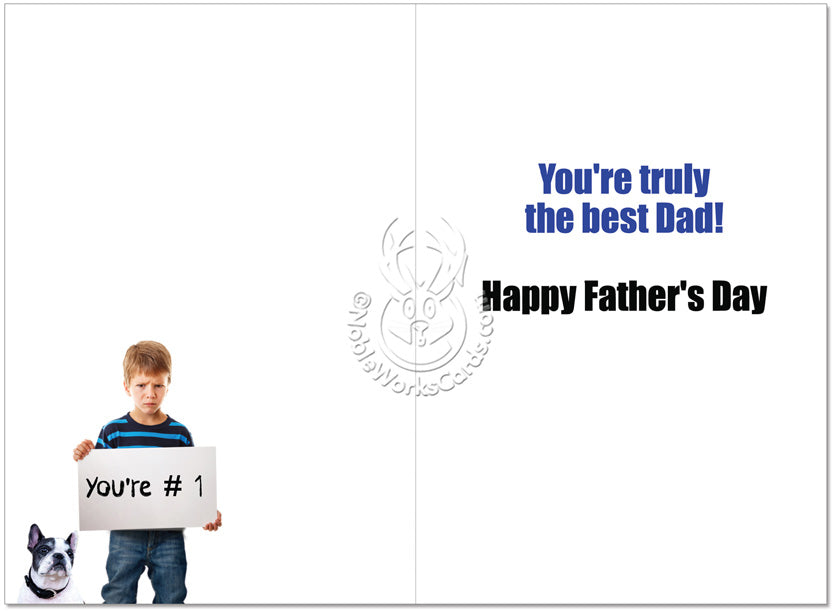 Quality Parenting Father's Day Card