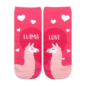 Ankle Socks Llama Love