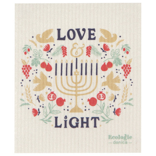 Swedish Dishcloth Love & Light