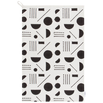 Tea Towel Block Print Domino
