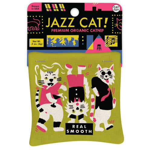 Catnip Toy Jazz Cat