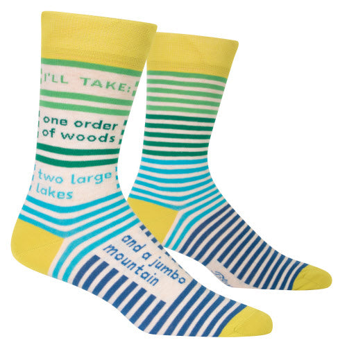 Men's Crew One Order Of Woods Socks