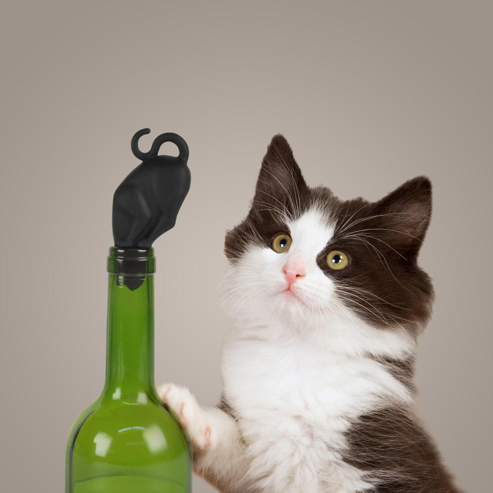 Stop Kitty Wine Stopper