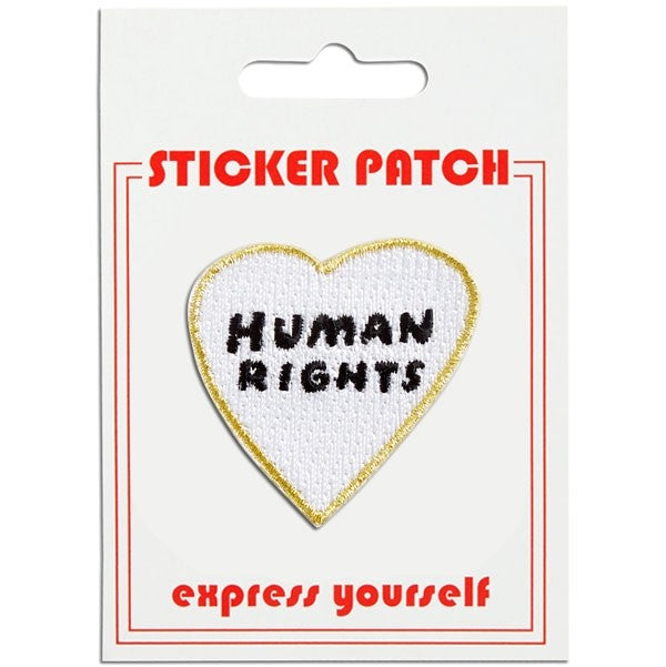 #31 Sticker Patch Human Rights Heart