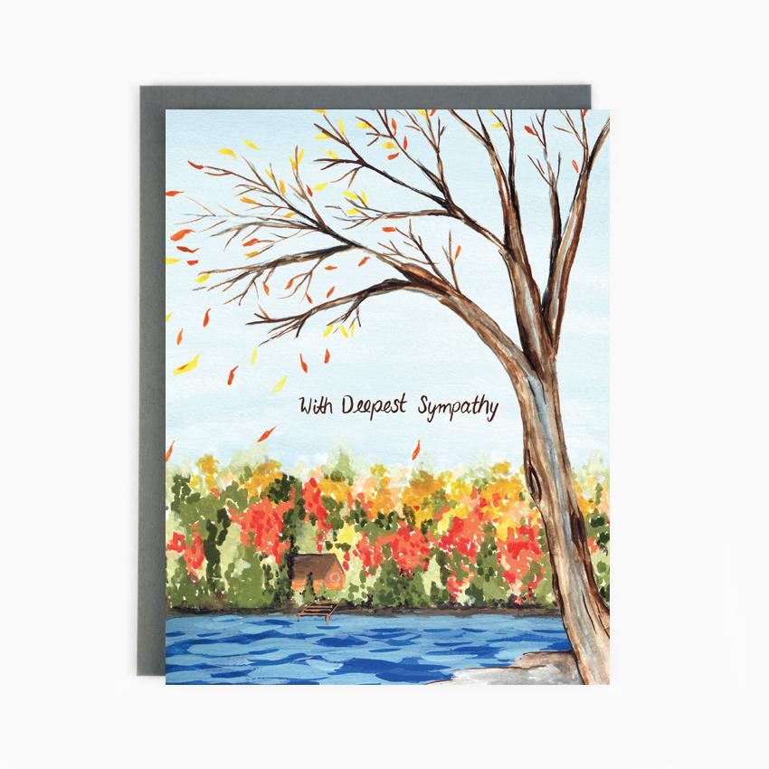 Sympathy Lake Card