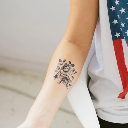 Cartolina Blooms Temporary Tattoos