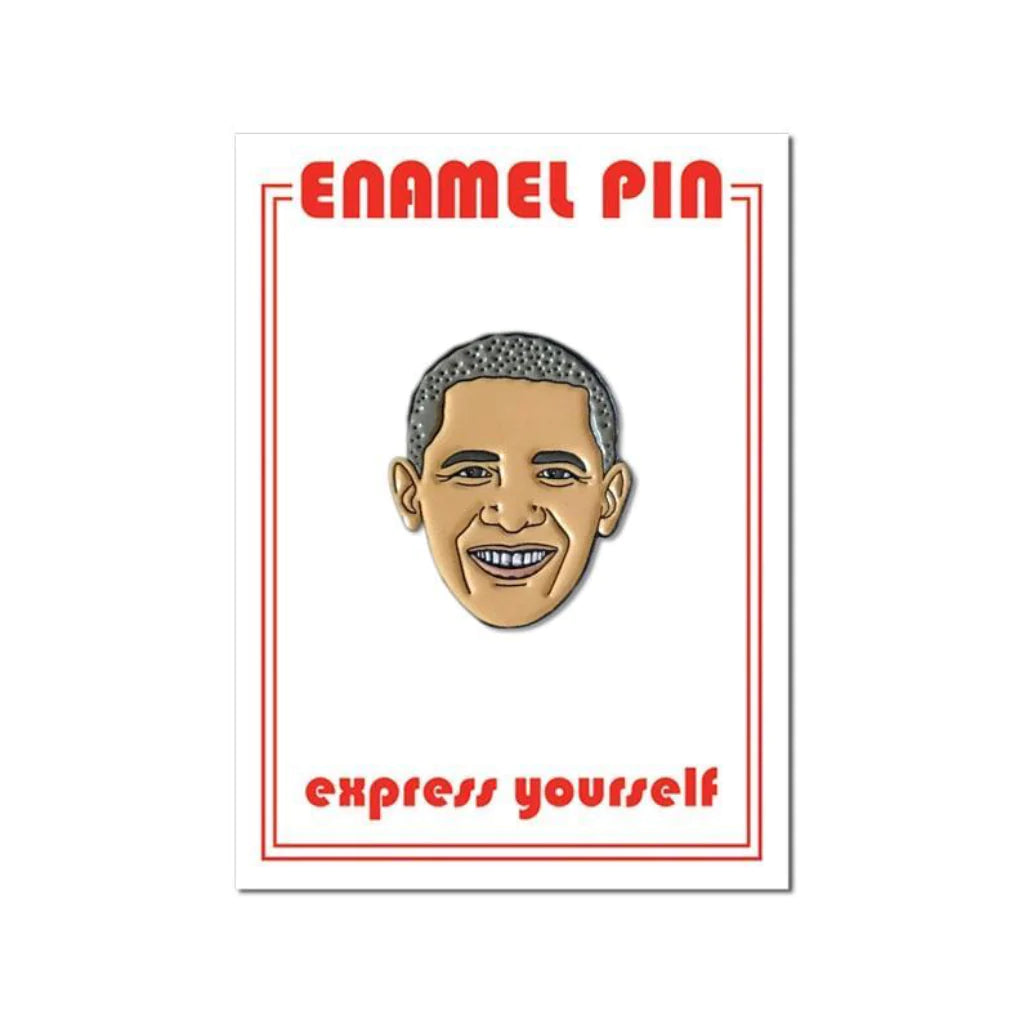@64 Barack Obama Pin