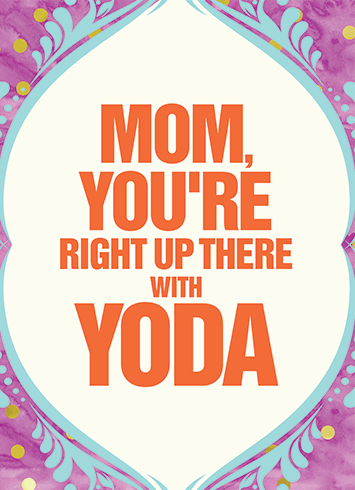 Yoda Card