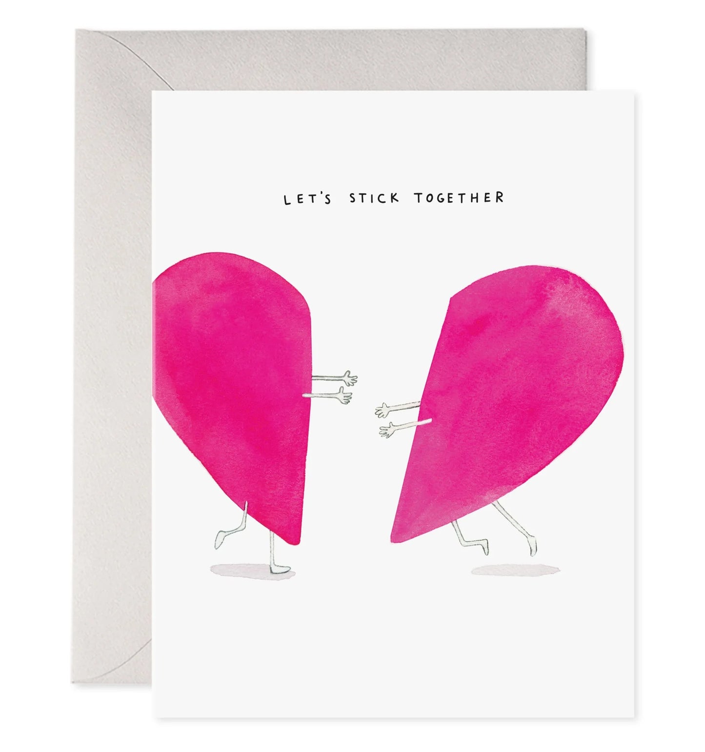 Lets Stick Together Card