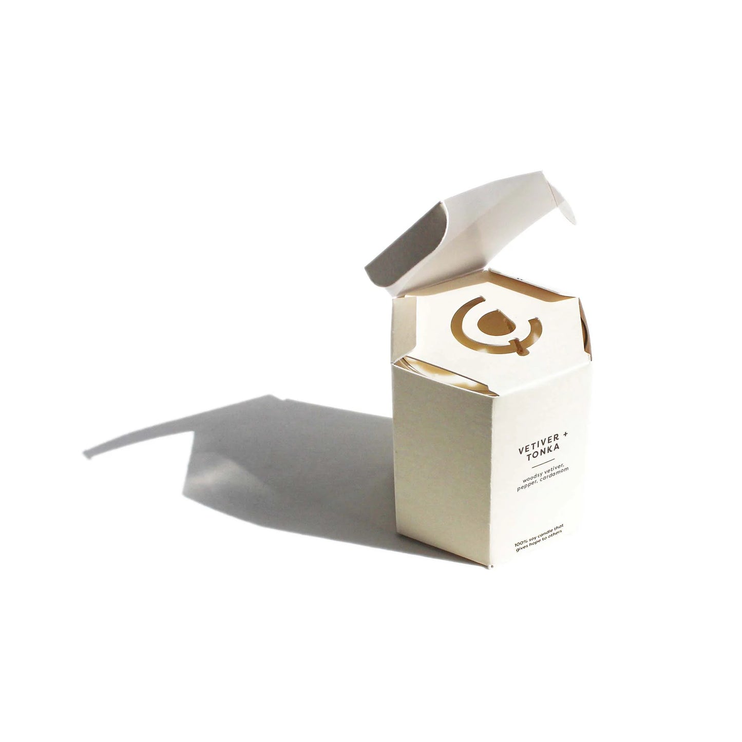 Glass Tumbler Soy Candle Vetiver + Tonka