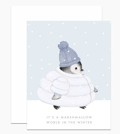 It's A Marshmallow Christmas Card