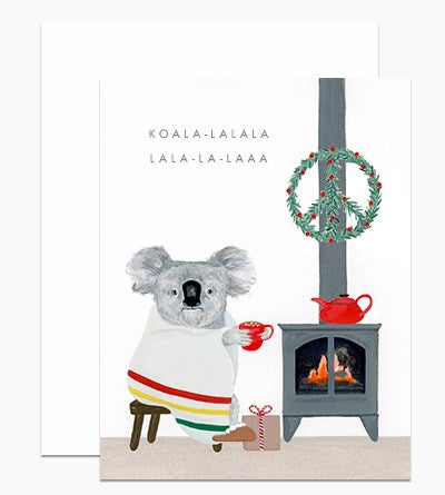 Koala LaLaLa Christmas Card