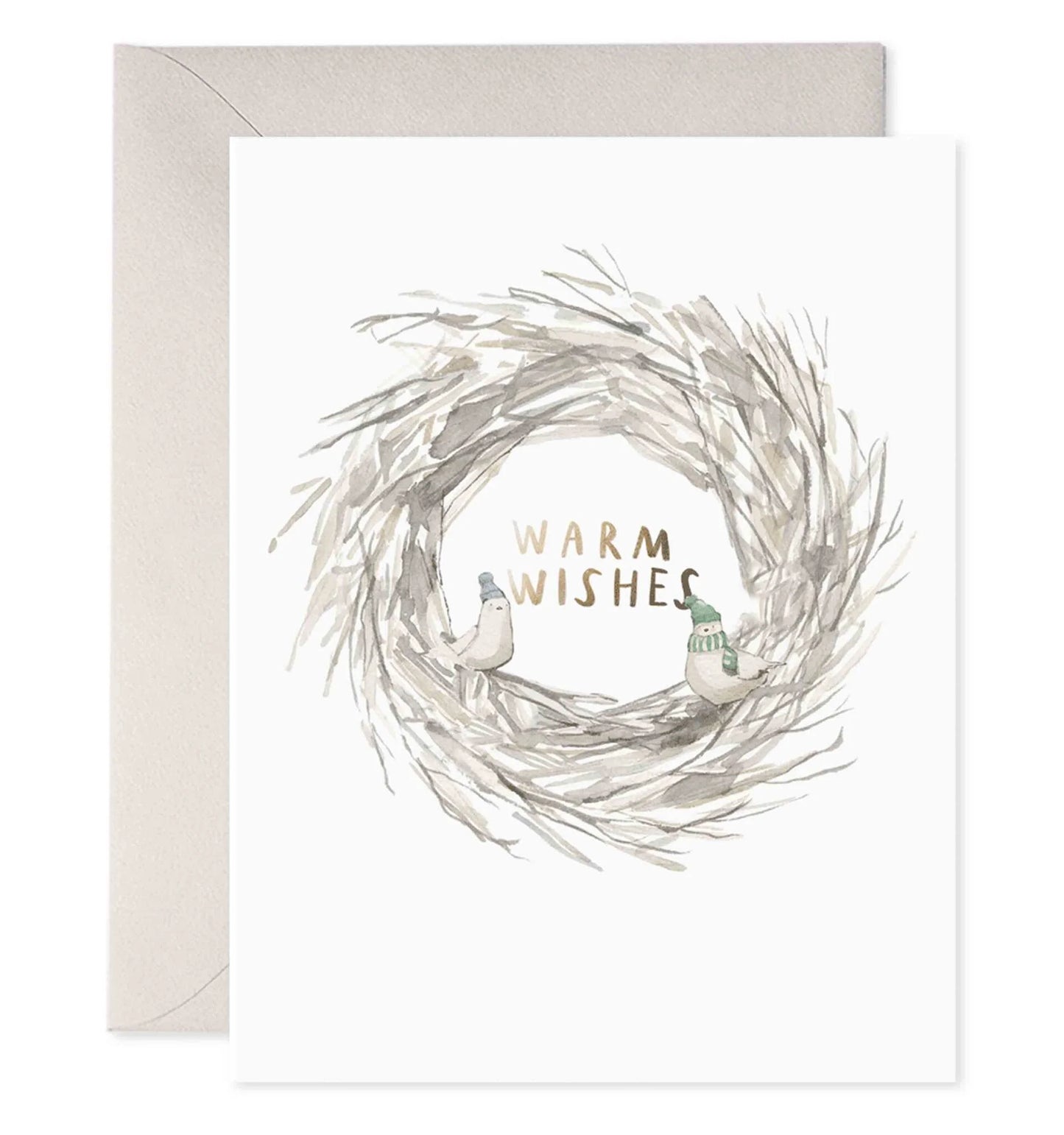 Bird Wreath Card