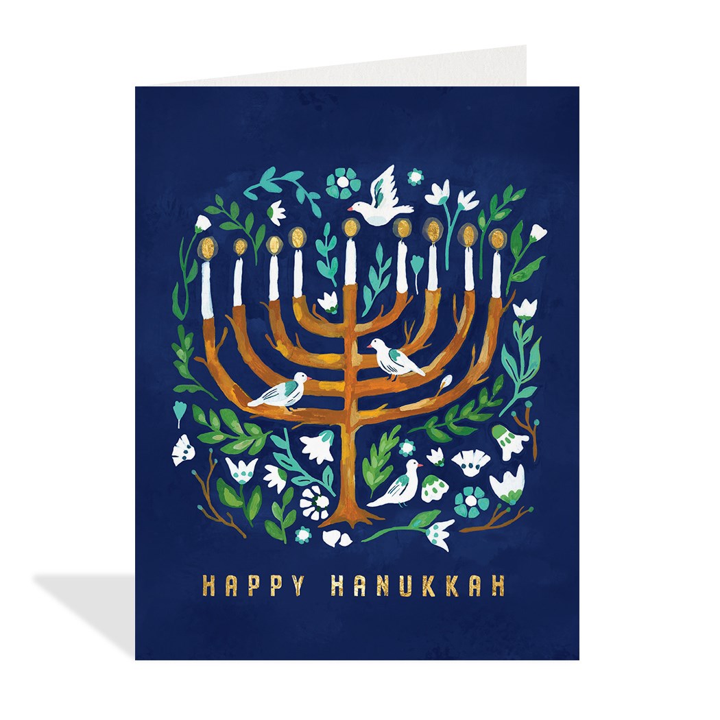 Hanukkah Arrangement Card