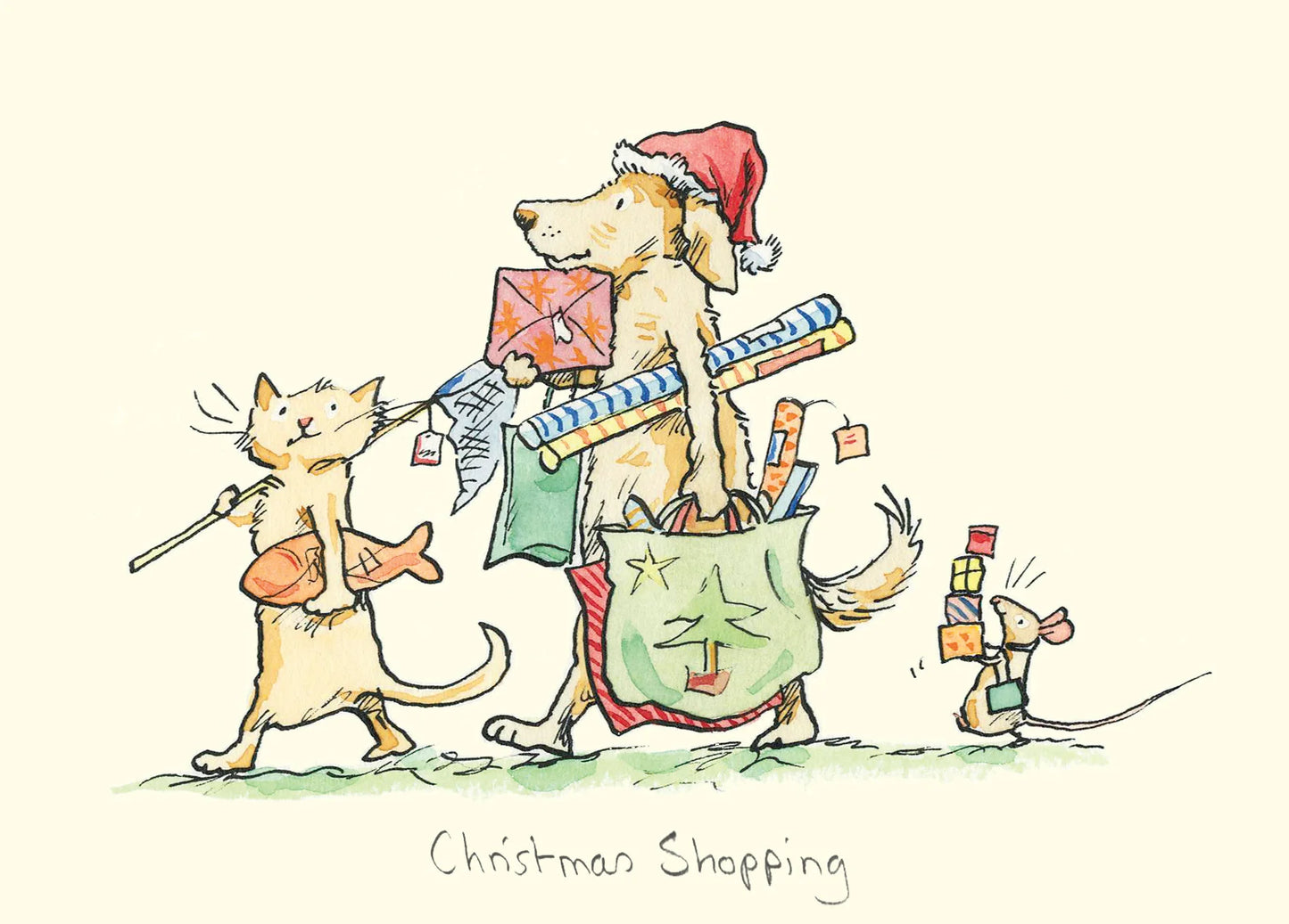 Christmas Shopping Card